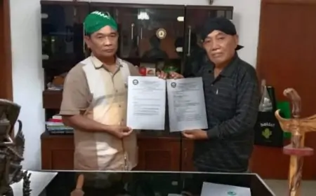 Jaga Stabilitas Organisasi, Damiran Resmi Ditunjuk Jadi Plt Ketua Pamengku Adat Trenggalek