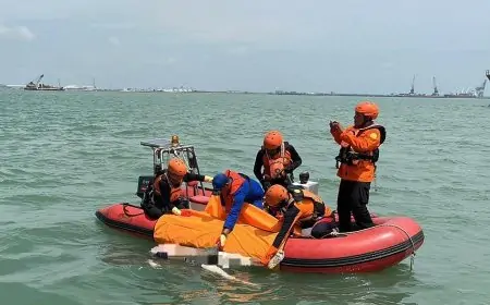 Insiden Penumpang Jatuh Ke laut KM Dharma Ferry VII, Muslich Asal Nganjuk Ditemukan Meninggal