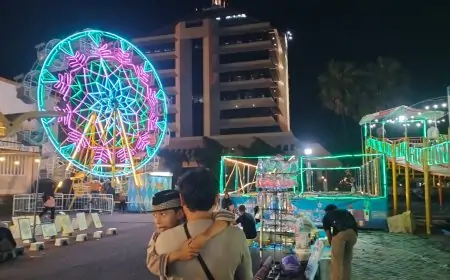 Wisma Ahmad Yani Gresik Disulap Jadi Pasar Ramadan, Dilengkapi Spot Ngabuburit Favorit