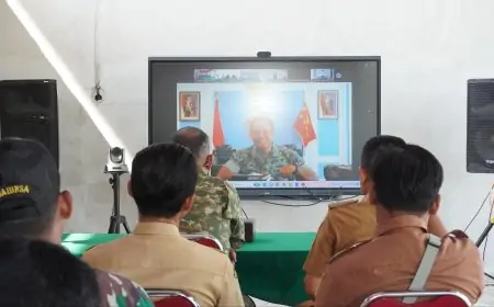 Jelang Operasional Juni Mendatang, Dandim Lamongan Matangkan Kesiapan KDKMP