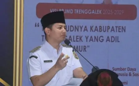 Gebrakan Infrastruktur, Bupati Trenggalek Usulkan Perda Multiyears demi Proyek Tanpa Jeda