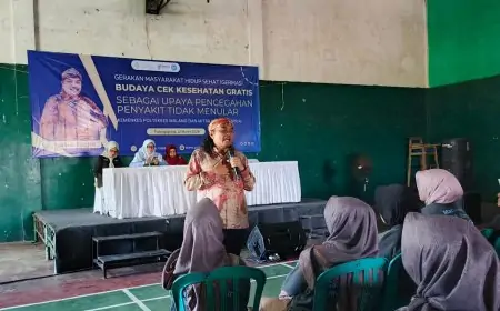 Anggota DPR RI Nurhadi Ajak Masyarakat Cek Kesehatan Gratis, Paparkan 5 Resep Sehat