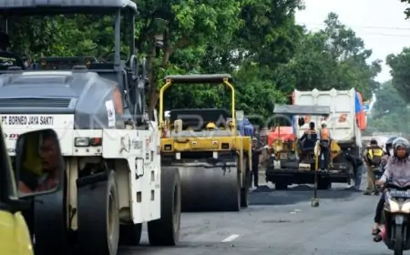 Tulungagung Kebut Perbaikan Jalan H-7 Lebaran, Targetkan 90 Persen Jalur Utama Mulus
