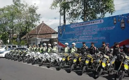 Operasi Ketupat Semeru 2026, Polres Tulungagung Siagakan Personel Jaga Rumah Pemudik