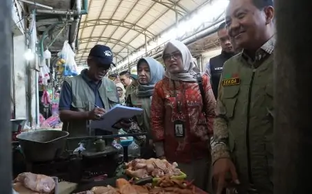 Pemkab Jombang Turun ke Pasar Pastikan Stok Pangan Aman dan Harga Stabil