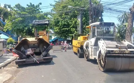 Bupati Lamongan Pastikan Perbaikan Ruas Deket-Soko Rampung Sebelum Lebaran