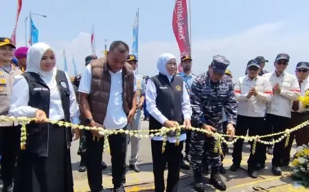 Mudik Gratis Jangkar–Raas Dimulai, Gubernur Khofifah Lepas Ratusan Warga Kepulauan Pulang Kampung