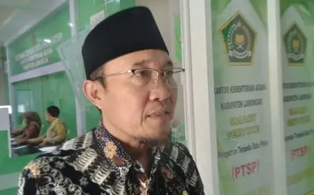 Lebaran 2026 Berpotensi Bareng, Kepala Kemenag Lamongan Imbau Masyarakat Tunggu Sidang Isbat