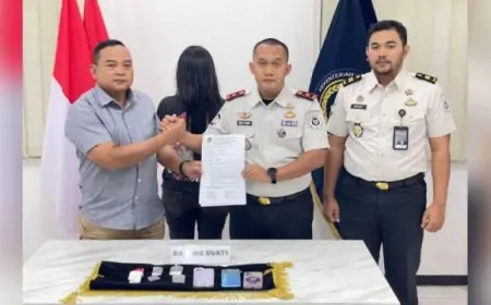 Sembunyikan Paket Narkotika di Saku Celana, Seorang Wanita Diringkus Saat Kunjungi Napi Lapas Tulungagung