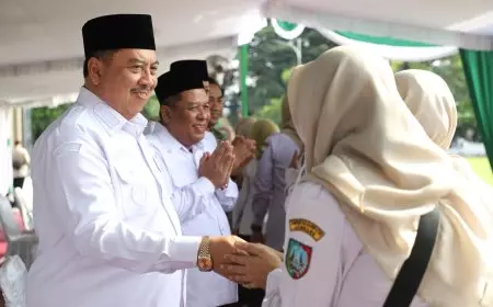 Usai Libur Lebaran, Bupati Jombang Warsubi Pimpin Apel Kerja dan Halal Bihalal, Tekankan 3 Instruksi Penting untuk ASN