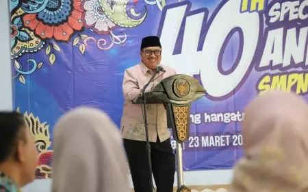 Bupati Warsubi Buka Reuni Spesial 40 Tahun Alumni SMPN 2 Jombang: Perkuat Silaturahmi untuk Jombang Maju