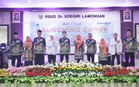 Tingkatkan Pelayanan Humanis, RSUD Dr. Soegiri Lamongan Luncurkan Gerakan GEMES