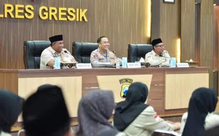 Judi Online dan Potensi Konflik Sosial Jadi Sorotan, Kapolres Gresik Perkuat Sinergi dengan Kades