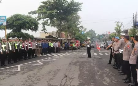 Antisipasi Macet dan Balon Udara, 405 Polisi Amankan Puncak Kupatan Trenggalek