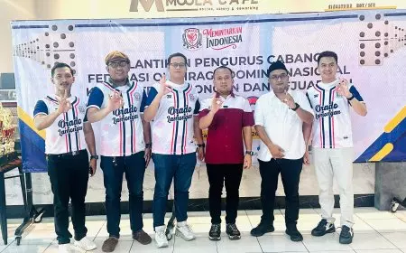 Lamongan Jadi Daerah Pertama di Jatim yang Kukuhkan Pengurus Olahraga Domino