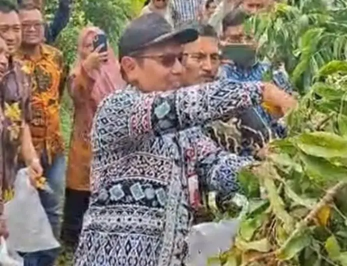 Inovasi Desa Pengalangan Menganti, TKD Disulap Jadi Wisata Petik Buah dan Pasar Desa