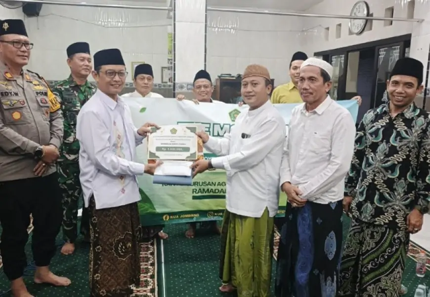 Giat Safari Ramadan Forkopimcam Jombang di Musala Darut Taqwa
