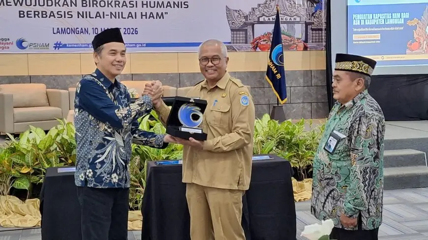 KemenHAM Perkuat Pemahaman HAM bagi ASN Lamongan, Tekankan Budaya Kerja Humanis