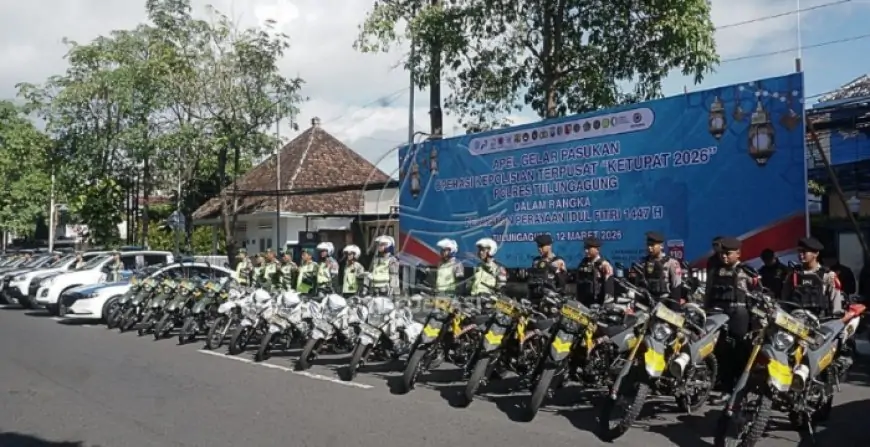 Operasi Ketupat Semeru 2026, Polres Tulungagung Siagakan Personel Jaga Rumah Pemudik