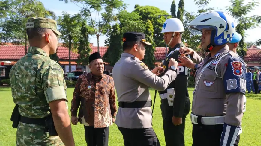 Polres Jombang  Dirikan Enam Pos Lebaran