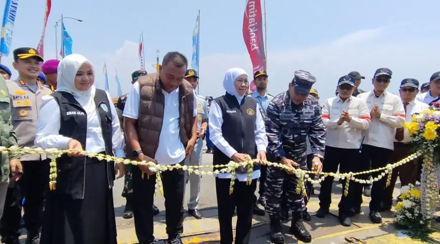 Mudik Gratis Jangkar–Raas Dimulai, Gubernur Khofifah Lepas Ratusan Warga Kepulauan Pulang Kampung