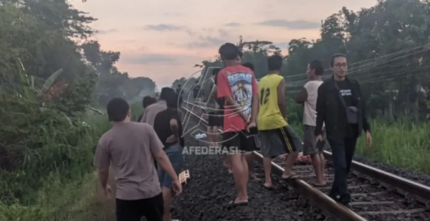 Misteri Pria Berbaju Loreng di Rel Ngantru: Tewas Mengenaskan, Warga Tak Ada yang Mengenali