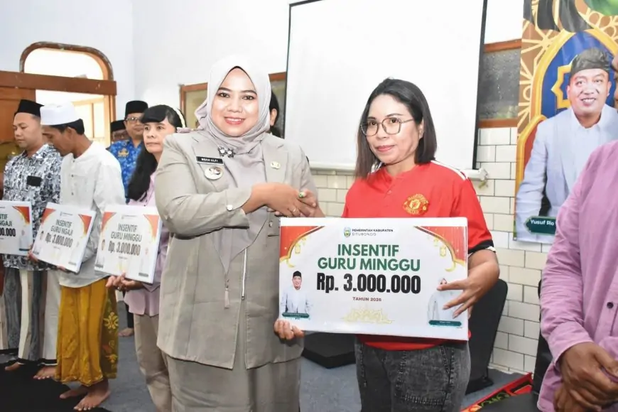Siapkan Dana Rp14 Miliar, Bupati Situbondo Insentif Guru Ngaji dan Sekolah Minggu