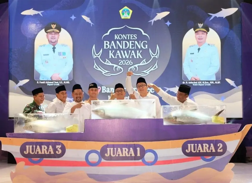 Rekor Baru, Bandeng Kawak 19 Kg Juara Kontes Bandeng Kawak Gresik, Lelang Tertinggi Rp50 Juta Dimenangkan PT Petrokimia Gresik