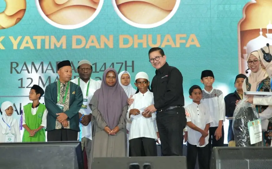 Ramadan Berbagi, Karyawan PT Freeport Santuni 700 Anak Yatim dan Dhuafa