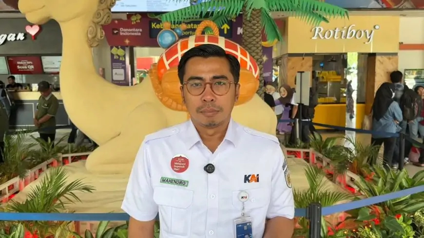 Stasiun Lamongan Layani Ribuan Pemudik, Puncak Kedatangan Capai 1.024 Orang