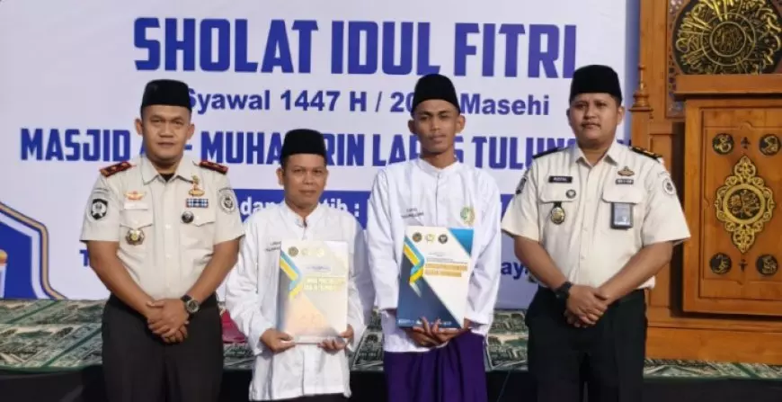 382 Napi Tulungagung Terima Remisi Lebaran, 4 Orang Sujud Syukur Langsung Pulang