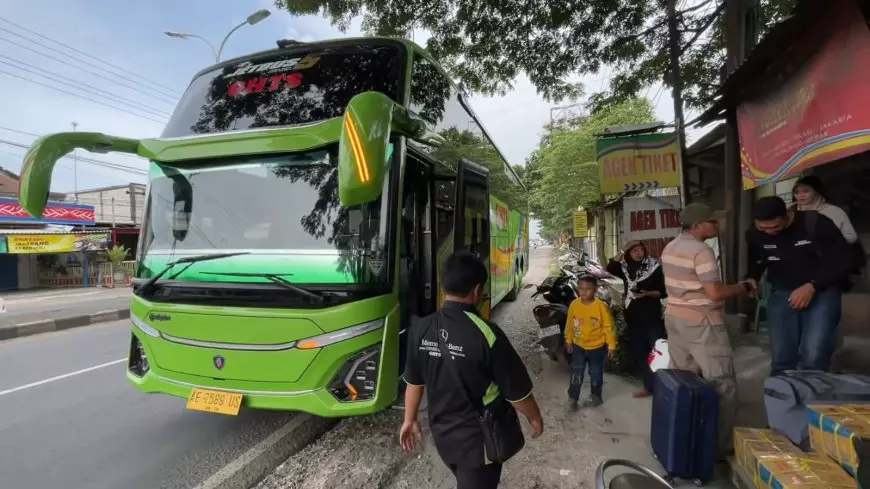 Agen Tiket Bus di Lamongan Mulai Diserbu Pemudik, Tujuan Jakarta Jadi Favorit