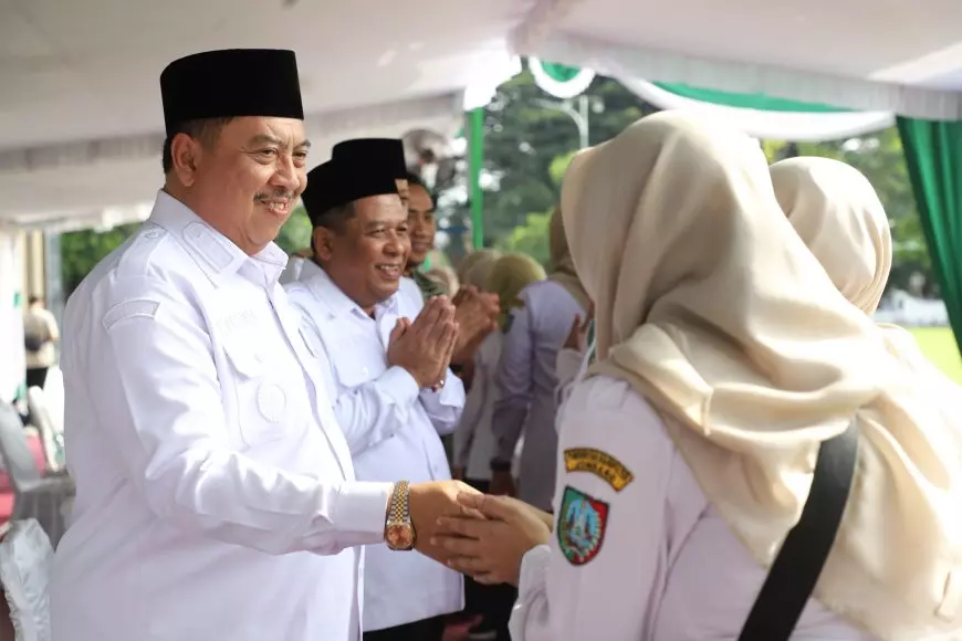 Usai Libur Lebaran, Bupati Jombang Warsubi Pimpin Apel Kerja dan Halal Bihalal, Tekankan 3 Instruksi Penting untuk ASN