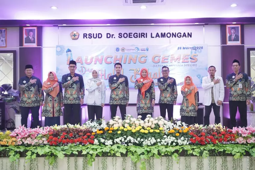 Tingkatkan Pelayanan Humanis, RSUD Dr. Soegiri Lamongan Luncurkan Gerakan GEMES