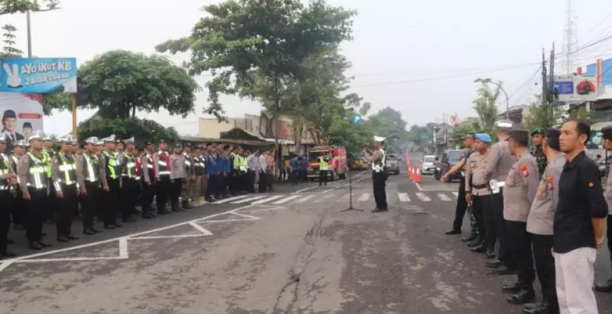 Antisipasi Macet dan Balon Udara, 405 Polisi Amankan Puncak Kupatan Trenggalek