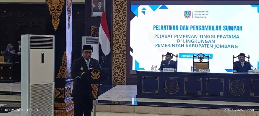 Bupati Warsubi Lantik 5 Pejabat Strategis, Ini Daftar Namanya