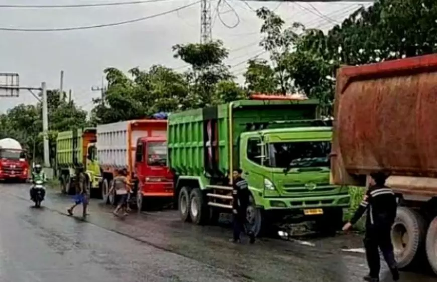 Dishub Gresik Sasar Truk Bandel, Penertiban Parkir Liar Digencarkan Usai Lebaran
