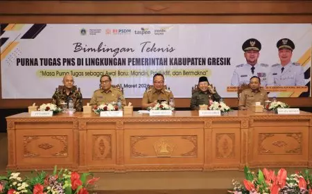 Bimtek Purna Tugas, Wabup : Pensiun Bermakna ASN Gresik Tetap Berkarya
