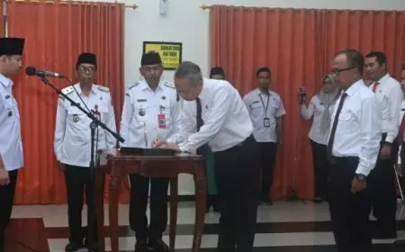 Bupati Arifin Resmi Lantik Direktur Baru Perumda Tirta Wening dan 8 Pejabat Tinggi Pratama