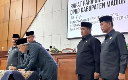 Evaluasi LKPJ Tahun 2025, Berikut Rekomendasi DPRD Kabupaten Madiun 