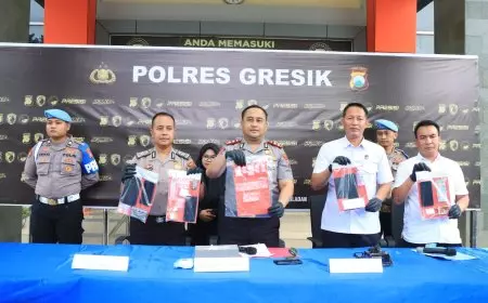 Jaringan Sabu Lintas Wilayah Madura-Bawean Terbongkar, 6 Pelaku Diamankan