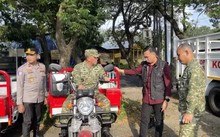 Pastikan Kesiapan Kunjungan RI 1, Pangdam V Brawijaya Tinjau KDKMP Sukorejo Lamongan