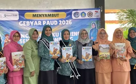Dukung Asta Cita Presiden, Bunda PAUD Lamongan Luncurkan Buku Koding Kondang Sekaran