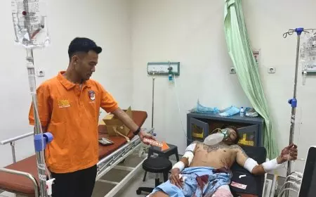 Aksi Sadis di Menganti Gresik, Korban Dibacok Brutal OTK Bersajam