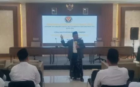 Sebanyak 17 Jemaah Haji Cadangan Naik Status, Kemenhaj Jombang Adakan Bimbingan Manasik Haji 