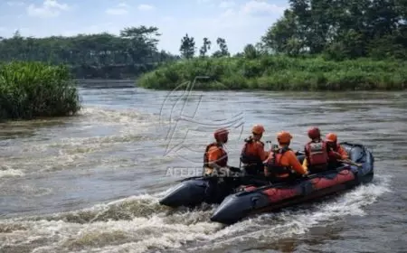 Perahu Karet Diterjunkan, Operasi SAR Wanita Hanyut di Brantas Meluas Hingga Radius 5 KM