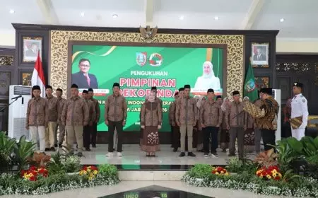 Yuliati Nugrahani Resmi Nahkodai Dekopinda Jombang, Bupati Warsubi Gaungkan Koperasi Merah Putih