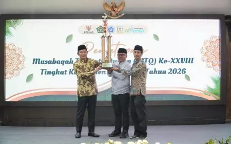 MTQ Ke-28 Lamongan Resmi Ditutup, Kecamatan Kota Sabet Juara Umum
