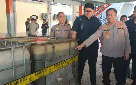 Residivis Penimbun 17 Ribu Liter Solar Bersubsidi Ilegal, Digerebek Polres Gresik