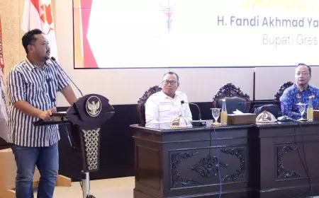 Hadapi Perubahan Iklim, PMI Gresik Diminta  Perkuat Peran Kemanusiaan